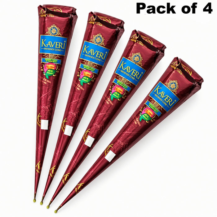 Kaveri Mehendi Cone Pack of 4