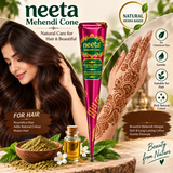 Neeta Mehendi Cone，Pack of 4