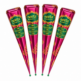Neeta Mehendi Cone，Pack of 4